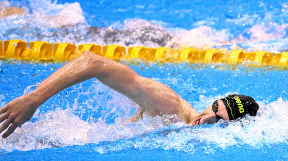 Schwimm-WM: M&auml;rtens gewinnt Bronze &uuml;ber 400 m Freistil