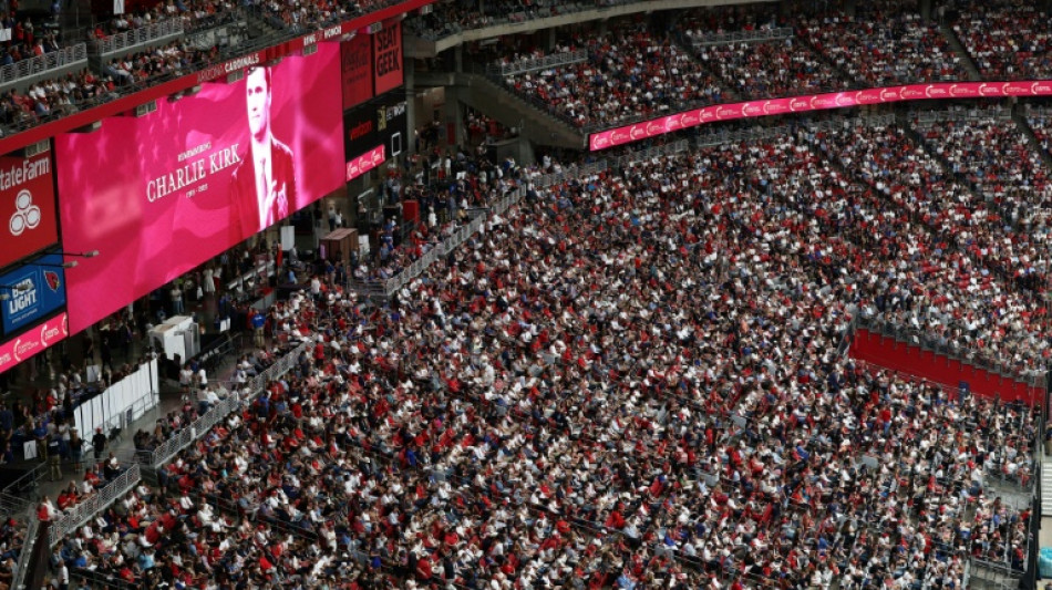 Trump et son mouvement MAGA communient pour un hommage à leur "martyr" Charlie Kirk