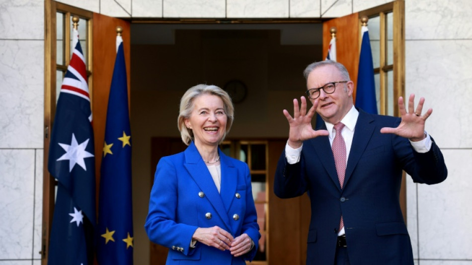 Australia y la UE sellan un gran acuerdo comercial