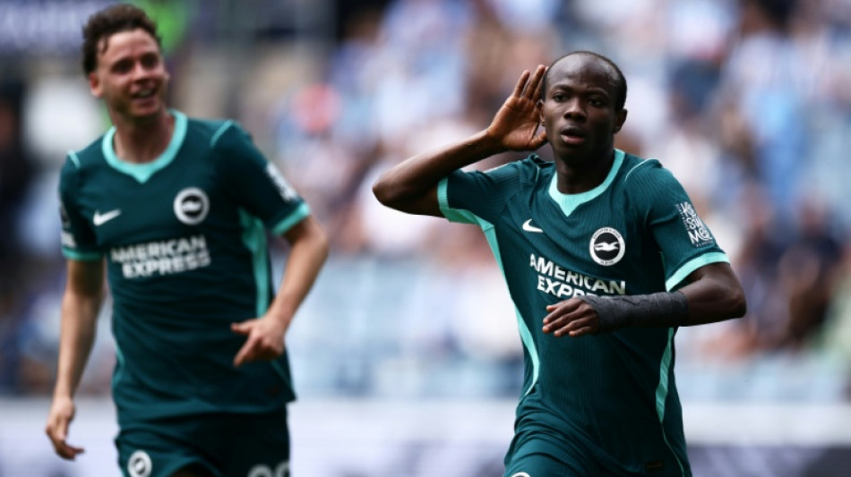 Brighton run rampant against 10-man Coventry