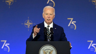 Debatte um Bidens Kandidatur: US-Pr&auml;sident h&auml;lt energische Rede bei Nato-Gipfel