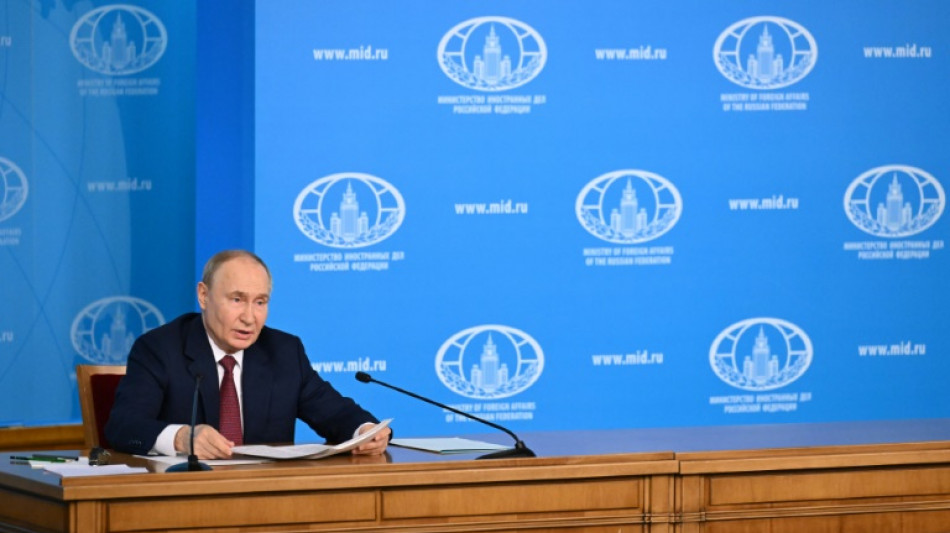 Putin fordert f&uuml;r Waffenruhe von Kiew R&uuml;ckzug aus vier Regionen und Nato-Verzicht