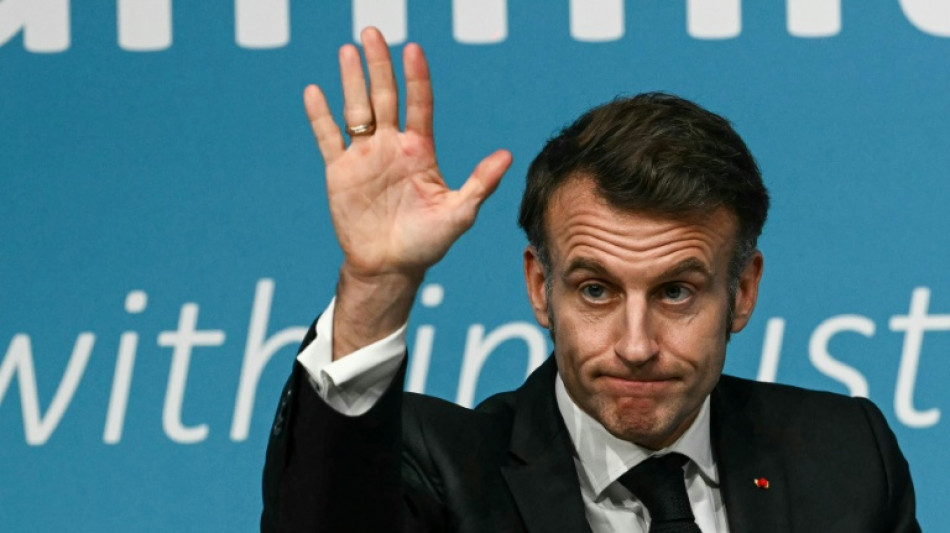 Macron afirma que Europa debe ser una "potencia independiente" frente a EEUU y China