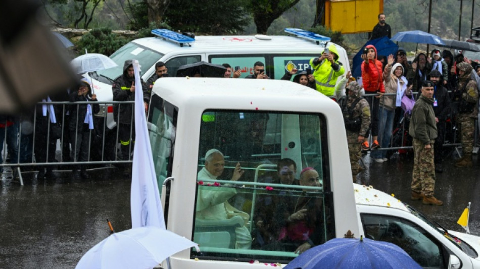 Pope prays for peace in Lebanon, region