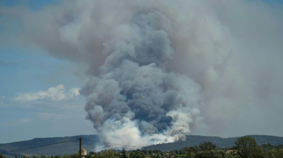 Pobladores evacuados en el sur de Francia por incendio que arrasa 2.000 hect&aacute;reas de bosque