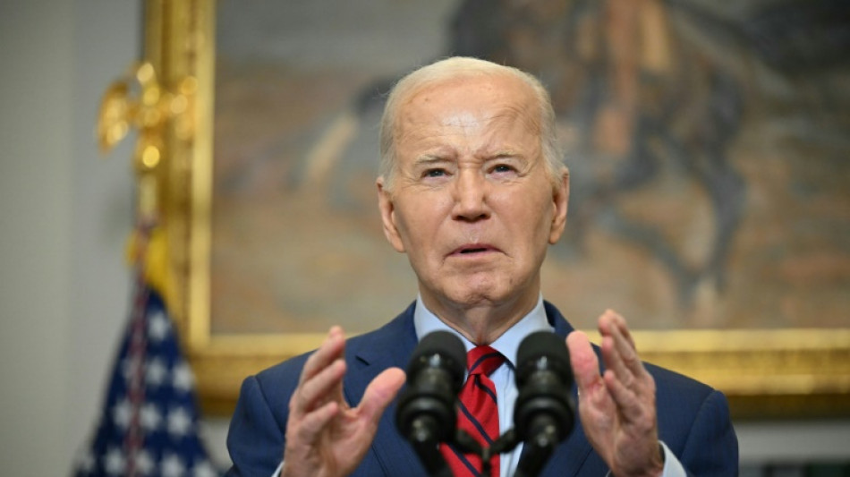 US-Pr&auml;sident Biden ruft angesichts pro-pal&auml;stinensischer Proteste zu "Ordnung" auf
