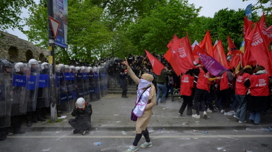 Turquie: plus de 200 arrestations &agrave; Istanbul lors des rassemblements du 1er-Mai 