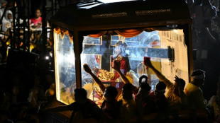 Christ icon's procession draws thousands to streets of Philippine capital