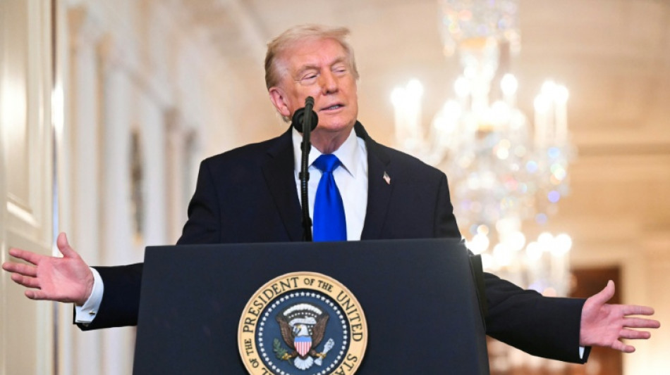 Trump promete enfrentar qualquer amea&ccedil;a aos EUA e se vangloria de 'virada hist&oacute;rica'