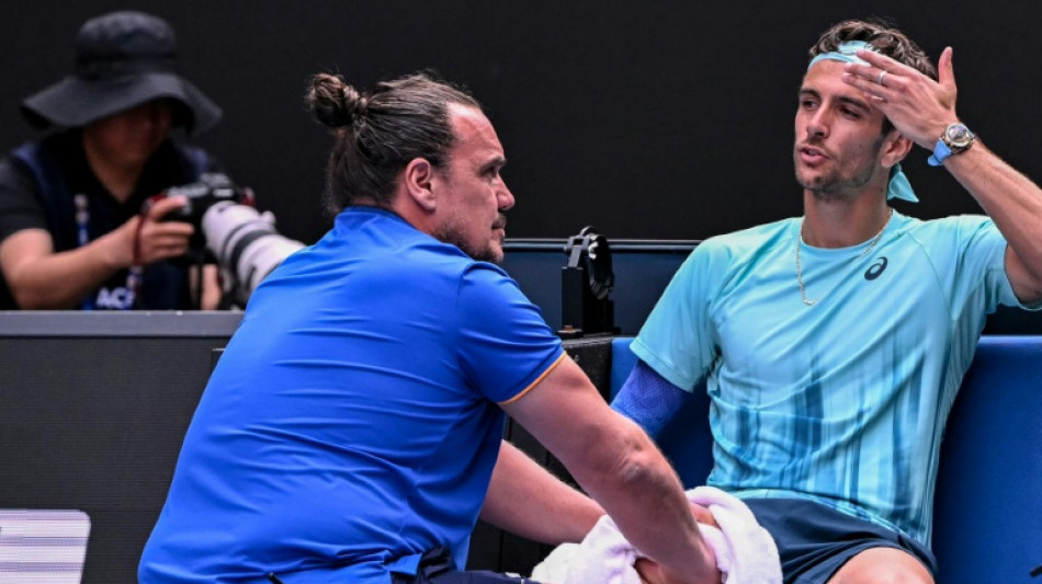 Musetti rues 'really painful' retirement after schooling Djokovic