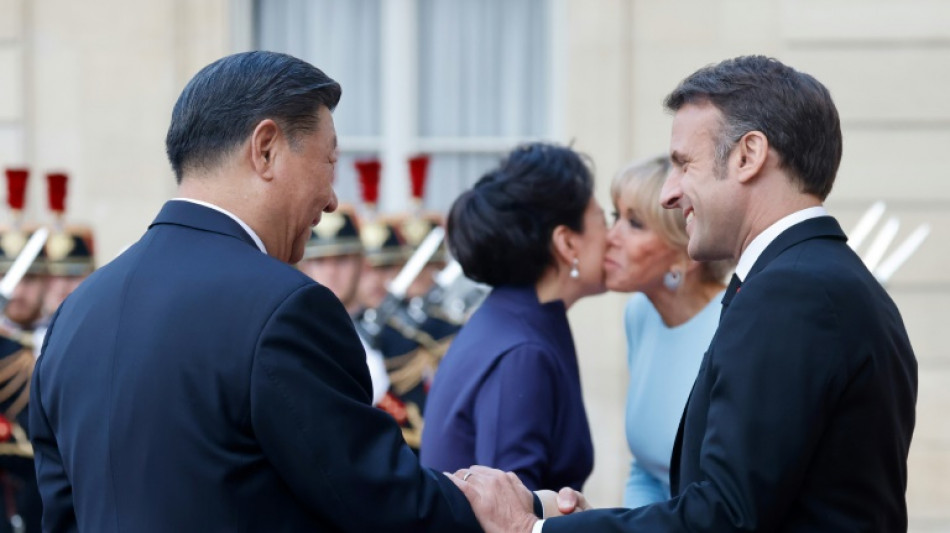 Macron hofft auf "fruchtbare" pers&ouml;nliche Gespr&auml;che mit Xi im Bergrestaurant 
