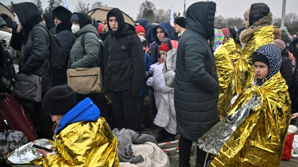 Ukraine: le seuil des deux millions de r&eacute;fugi&eacute;s franchi "aujourd'hui ou demain", selon l'ONU