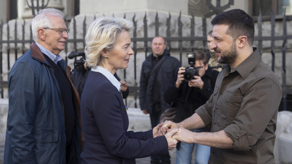 Ue, 'incontro von der Leyen-Zelensky nel pomeriggio a Roma'