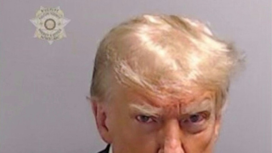 Polizeifoto von Donald Trump in Atlanta ver&ouml;ffentlicht 