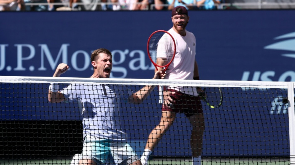 Harrison, Skupski win US Open men's doubles title