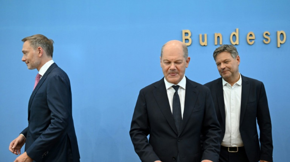 Koalitionskrise: Scholz sucht "unter Hochdruck" L&ouml;sung mit Lindner und Habeck