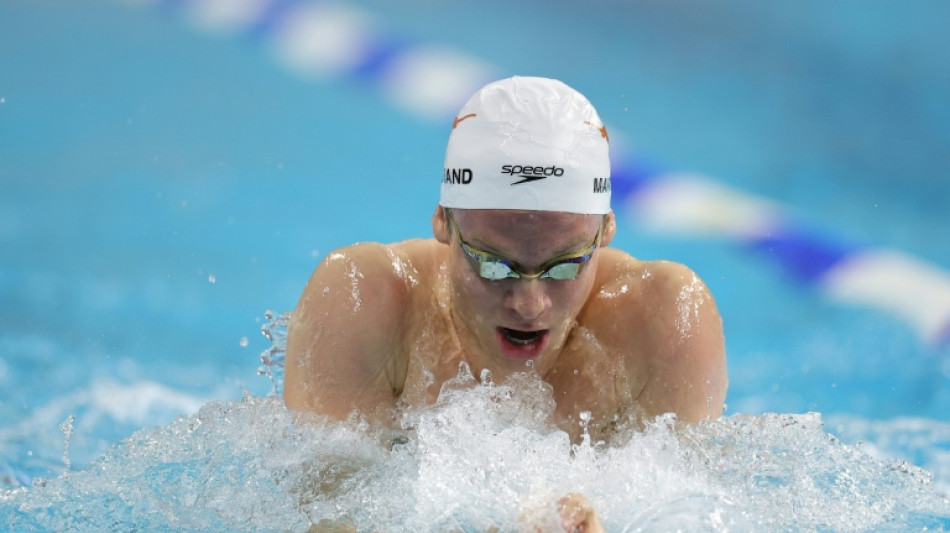 Natation: Marchand explore de nouvelles disciplines à l'US Open