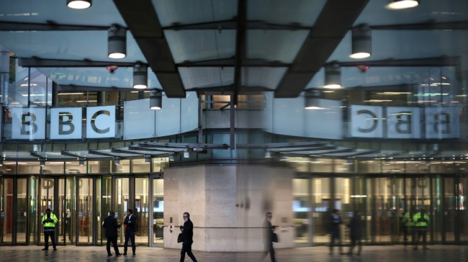 BBC must fight, says outgoing chief as Trump threatens to sue