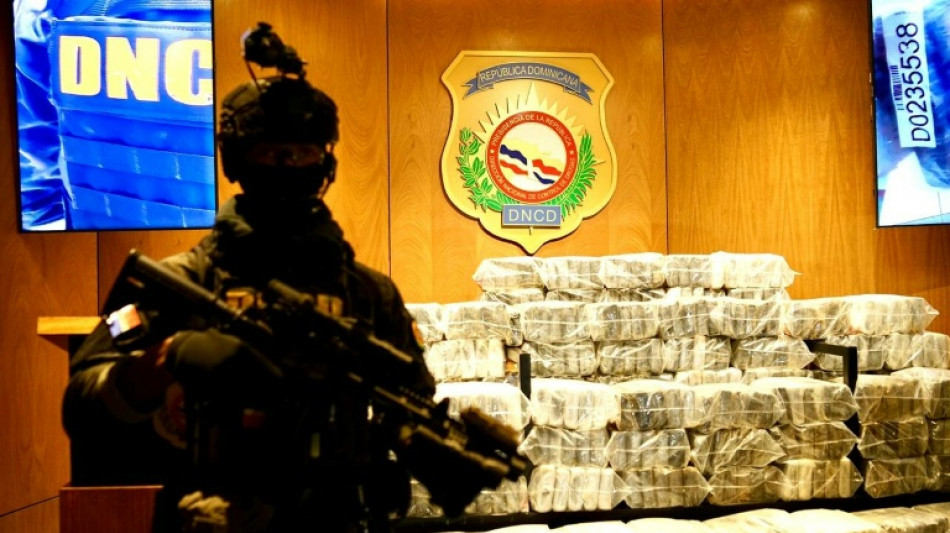 Dominicana decomisa cocaína en una operación conjunta con EEUU