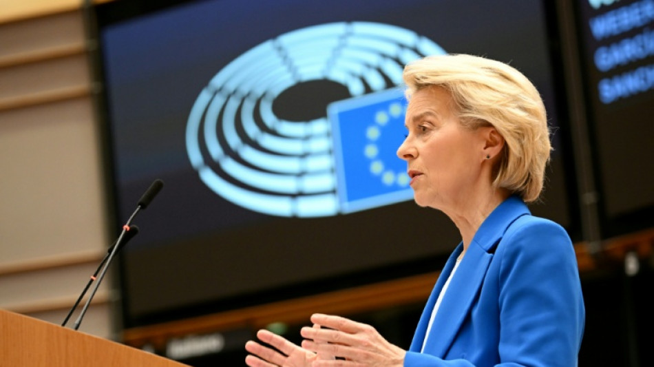 Von der Leyen d&eacute;fend le "Made in Europe" pour soutenir les industries cl&eacute;s