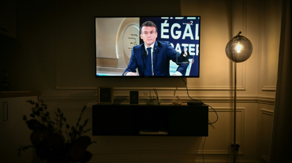 Frankreichs Pr&auml;sident Macron will in TV-Interview Haltung zu Ukraine erkl&auml;ren