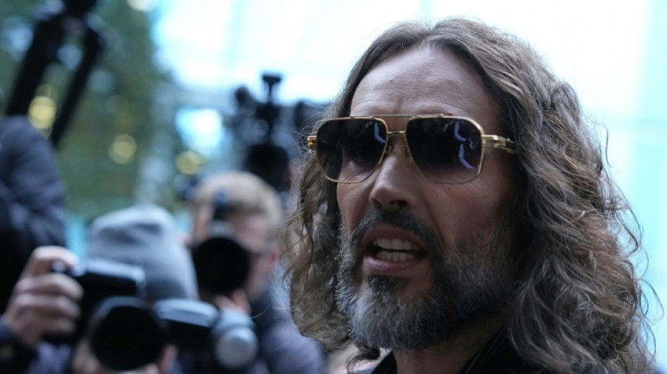 'I couldn't breathe', Russell Brand's alleged rape victim says 