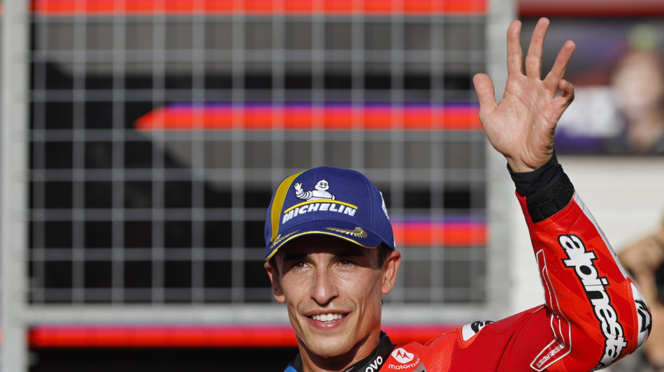 Moto: Marc Marquez torna in sella dopo tre mesi, su una Ducati da cross