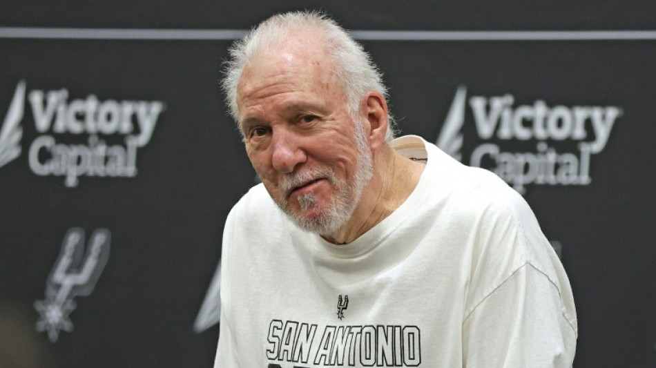 NBA: Popovich quitte le banc des Spurs, la fin d'une époque