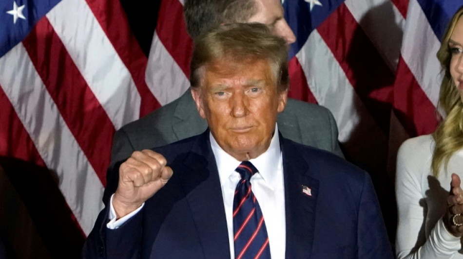Trump nach Sieg in New Hampshire der Pr&auml;sidentschaftskandidatur ganz nah
