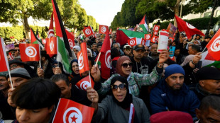 Tunesier protestieren am Jahrestag des Aufstands im Arabischen Fr&uuml;hling