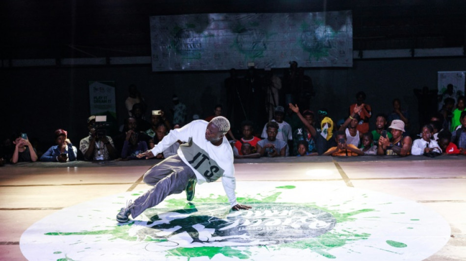Nigerian breakdancers battle to bring 'groove' to Olympics