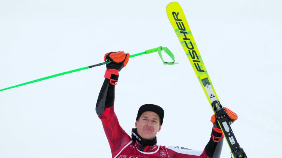 &Ouml;sterreich jubelt: Au&szlig;enseiter Haaser gewinnt Riesenslalom