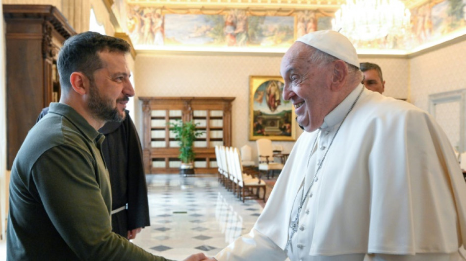 Zelenski concluye su gira europea reuni&eacute;ndose con el papa y el canciller alem&aacute;n