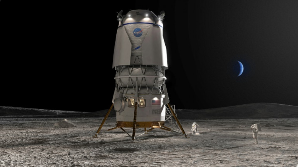Nasa escolhe Blue Origin para desenvolver segundo m&oacute;dulo de pouso lunar