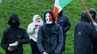 Irlande du Nord: rassemblement contre une marche orangiste &agrave; Portadown