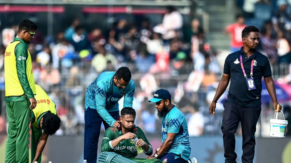 Bangladesh captain Shakib fighting thigh injury at World Cup