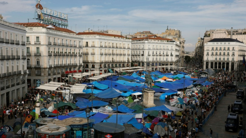 Protestas de alta tensi&oacute;n en Espa&ntilde;a por la crisis de la vivienda