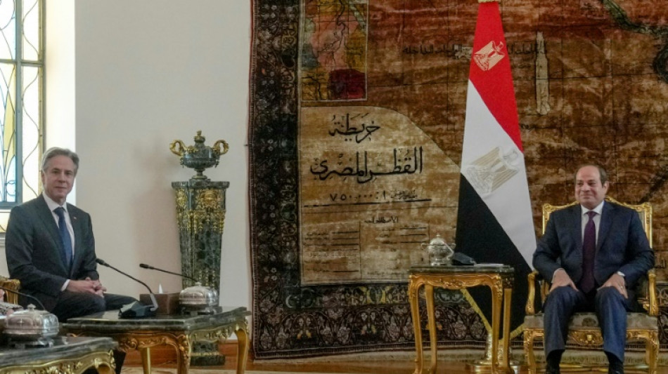 Blinken ber&auml;t mit &Auml;gyptens Pr&auml;sident &uuml;ber "dauerhaftes Ende der Krise im Gazastreifen"