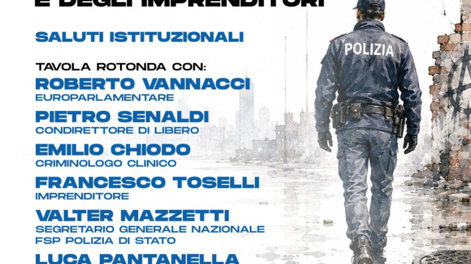 Polizia, convegno con Vannacci non sar&agrave; aggiornamento professionale