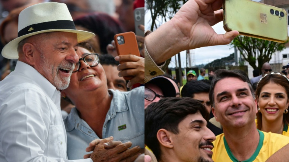 Pr&eacute;sidentielle au Br&eacute;sil: pour sa derni&egrave;re bataille, Lula affronte le fils Bolsonaro