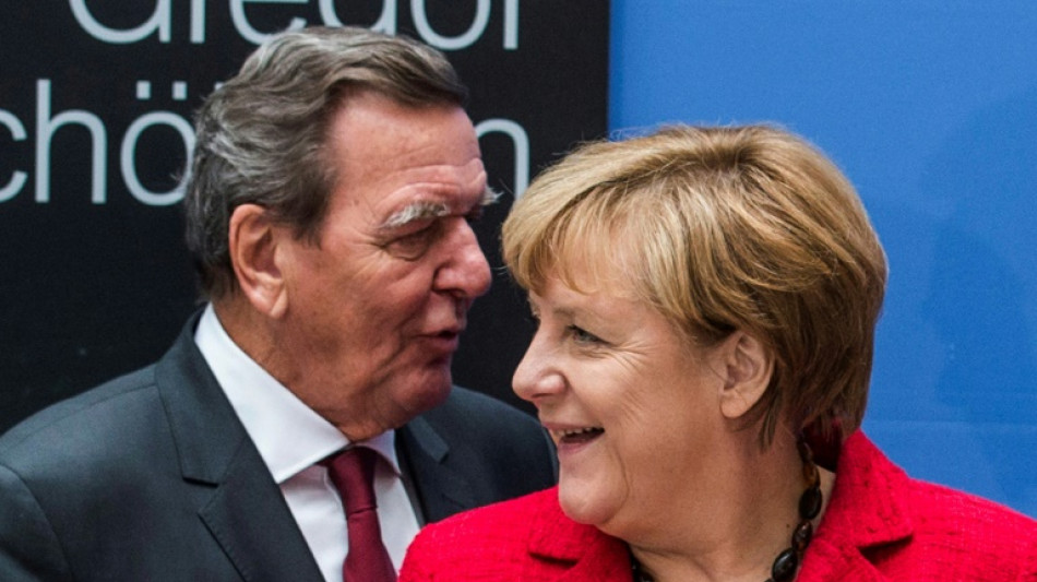 "Besondere Gegnerin": Schr&ouml;der gratuliert Merkel zum 70. Geburtstag