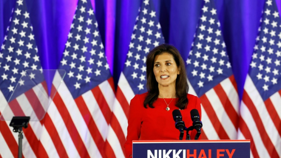 Trumps Rivalin Haley verk&uuml;ndet Ausstieg aus Rennen um US-Pr&auml;sidentschaftskandidatur