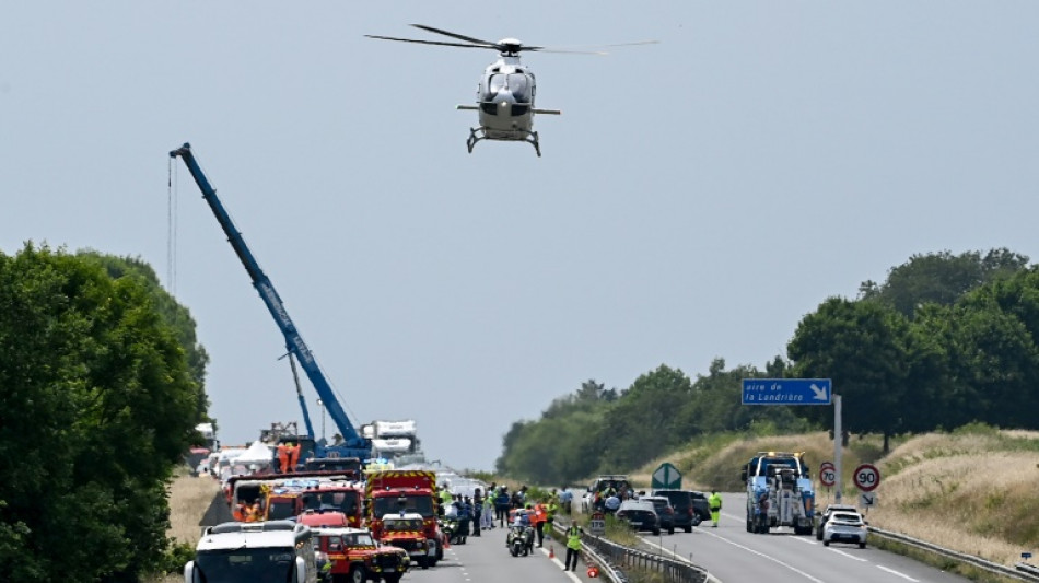 Dans la Sarthe, quatre morts après un accident de car transportant des adolescents ukrainiens