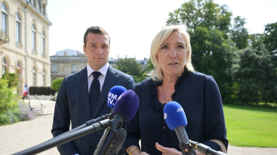 Macron empf&auml;ngt im Ringen um Regierungsbildung Rechtspopulistin Le Pen