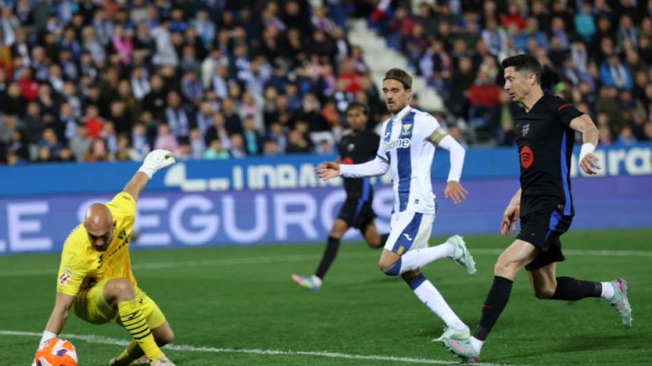 Espagne: le Barça souffre mais assure l'essentiel à Leganés (1-0)