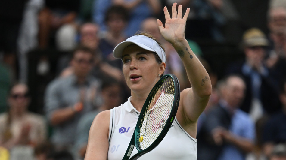 Wimbledon: la russa Pavlyuchenkova si qualifica per i quarti