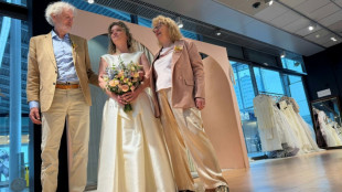 'Something borrowed': Dutch bride opts for recycled wedding