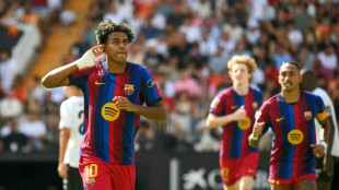 Yamal hits double as perfect Barca thrash Valencia