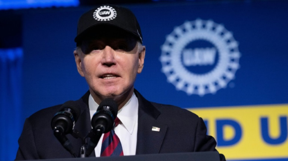 Biden sichert sich Unterst&uuml;tzung der US-Autogewerkschaft UAW