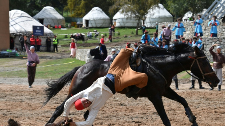 Westerners test their mettle at World Nomad Games in Kyrgyzstan